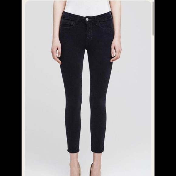 L´agence The Margot Corduroy High Rise Skinny Pants Charcoal Sz 23 NEW NWT,All Products : American Fashion Style Bags On Sale
